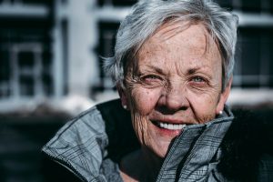 portrait of a old woman